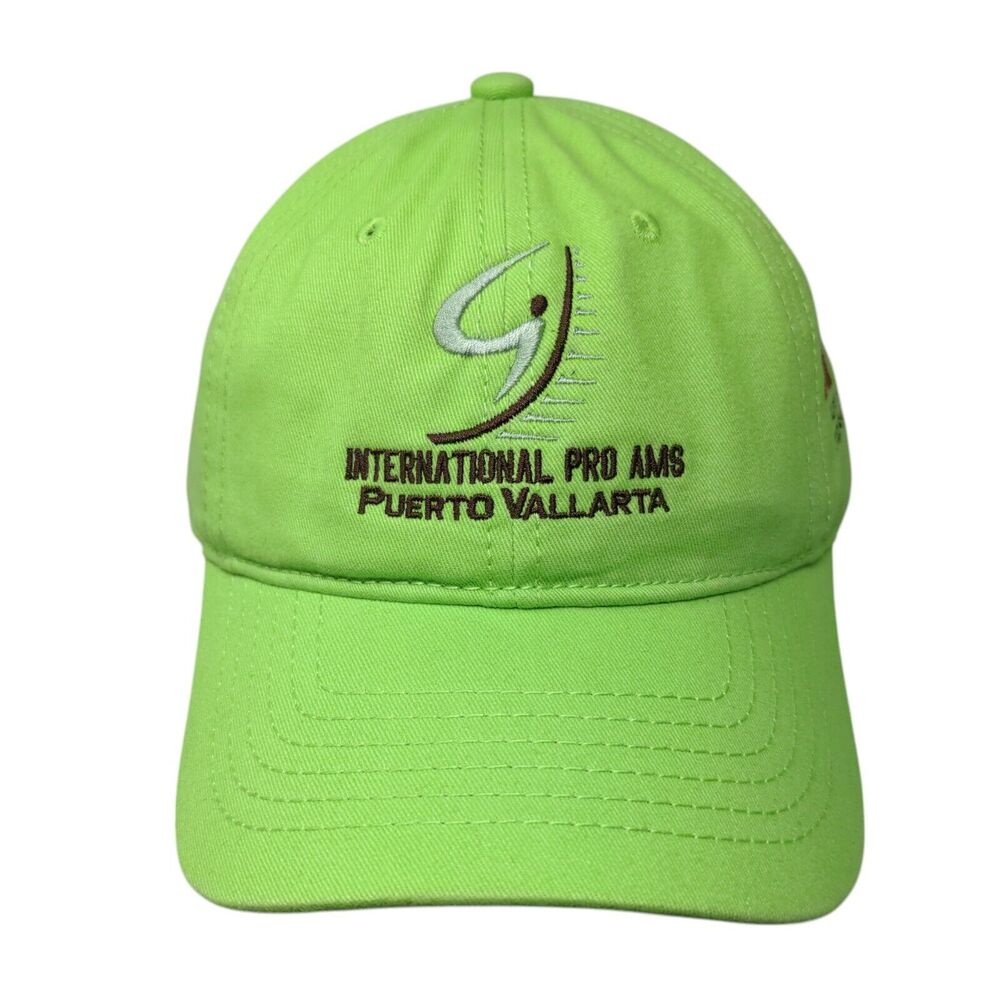 International Pro Ams Puerto Vallarta Slideback Hat Green One Size